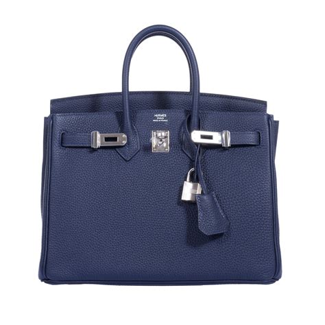 HERMES Togo Videpoches Bleu Indigo 1521327 